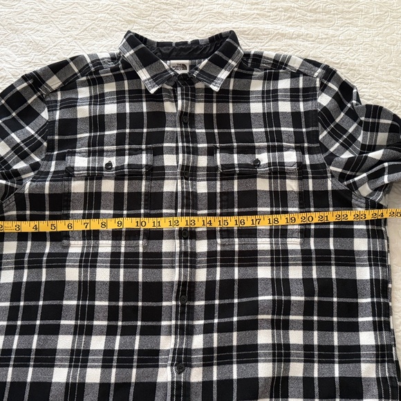 The North Face Plaid Flannel Shirt, Size XL - Picture 7 of 13